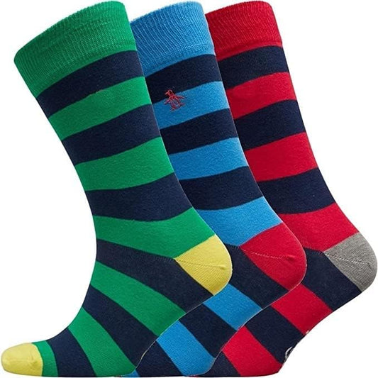 Original Penguin Mens 3 Pack Socks One Size UK 7-11