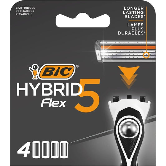 BIC Hybrid 5 Flex Men's Shaver Refills