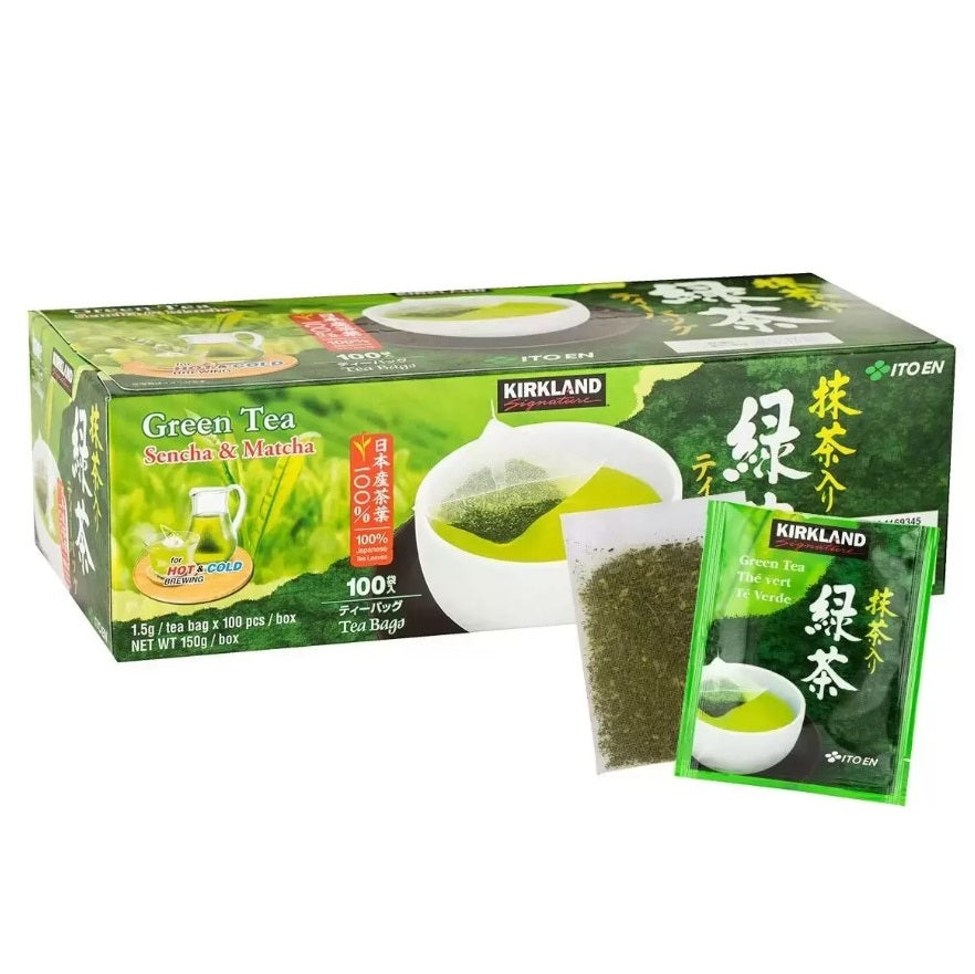 Green Tea Matcha Blend, 100 Tea Bags