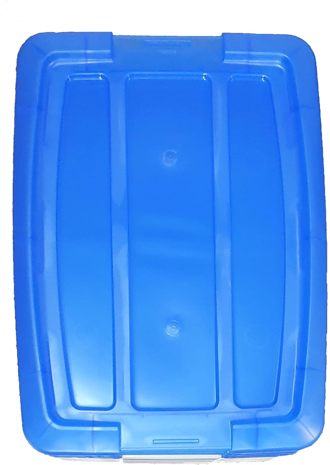 Iris 15L x 6 Stackable Plastic Storage Boxes with Lid & Closing Clips