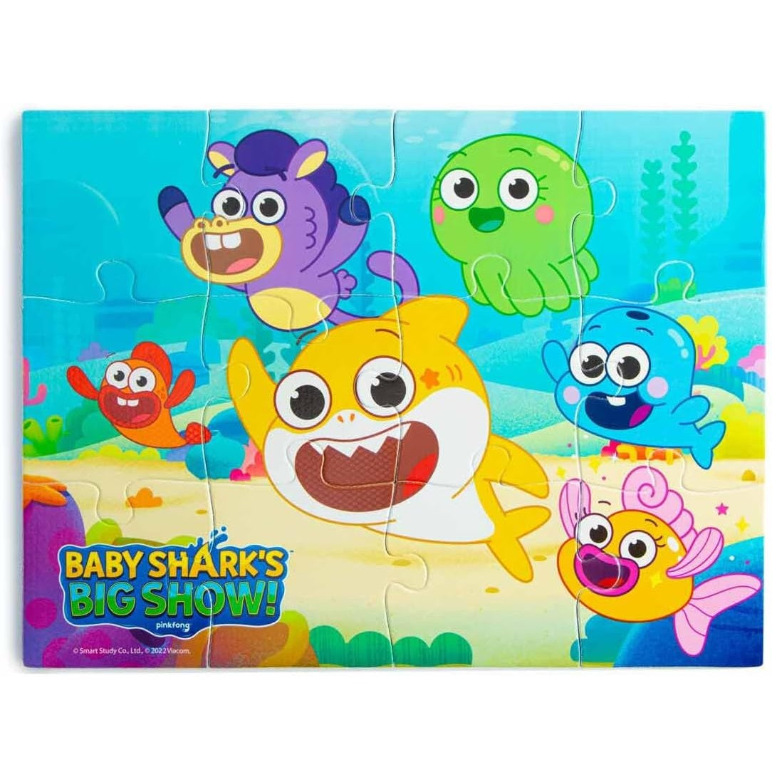 Baby Shark Bathtime 12 Piece Foam Puzzle