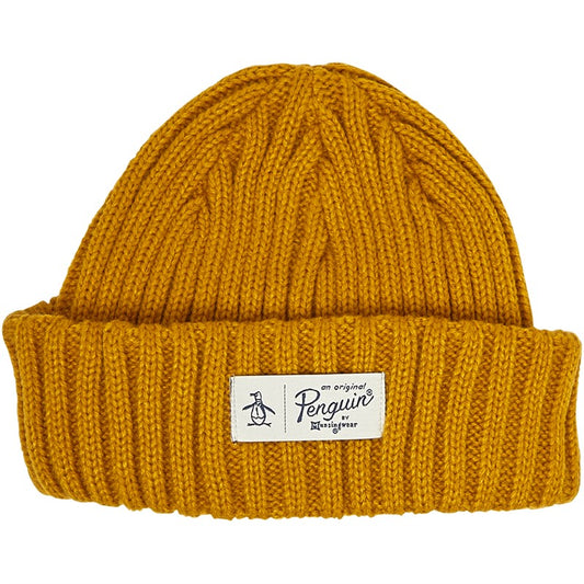 Original Penguin Mens Patrick Beanie Harvest Gold