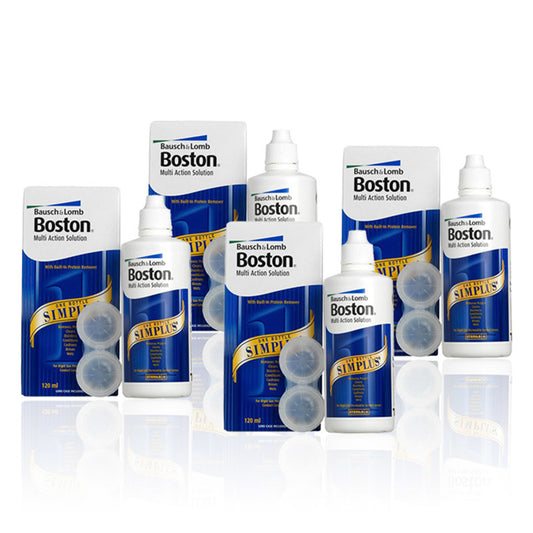 Bausch & Lomb Boston Simplus Solution, 4 x 120ml