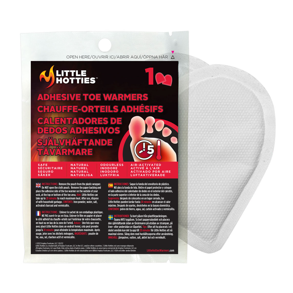 Little Hotties Toe Warmers 30 Pack