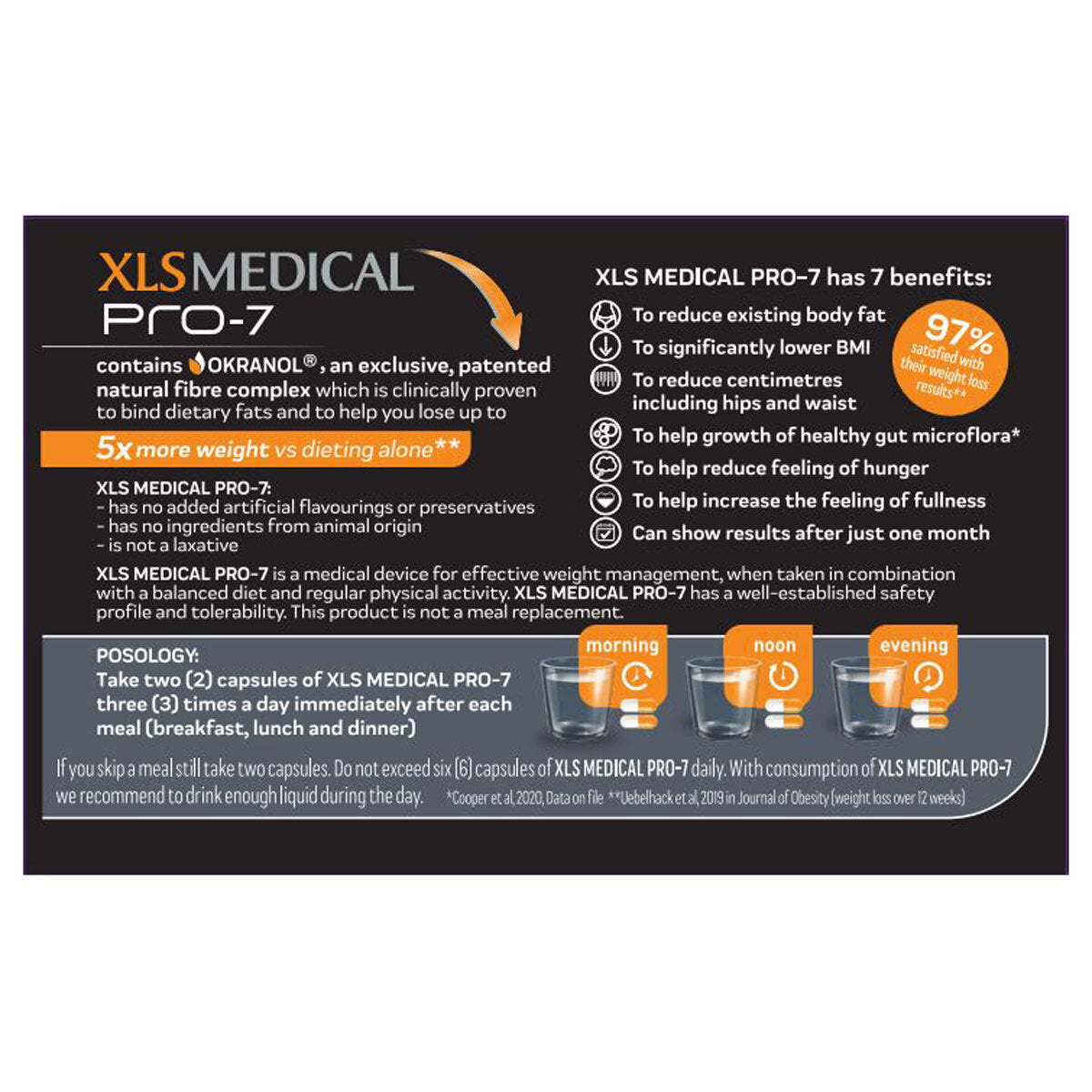 XLS Medical Pro-7, 2 x 60 Capsules