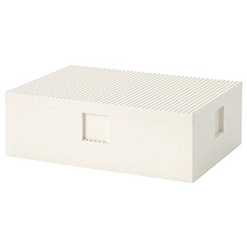 IKEA BYGGLEK box with lid, 35x26x12cm