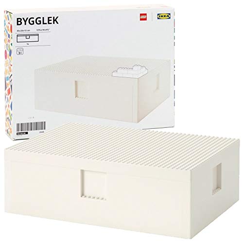 IKEA BYGGLEK box with lid, 35x26x12cm