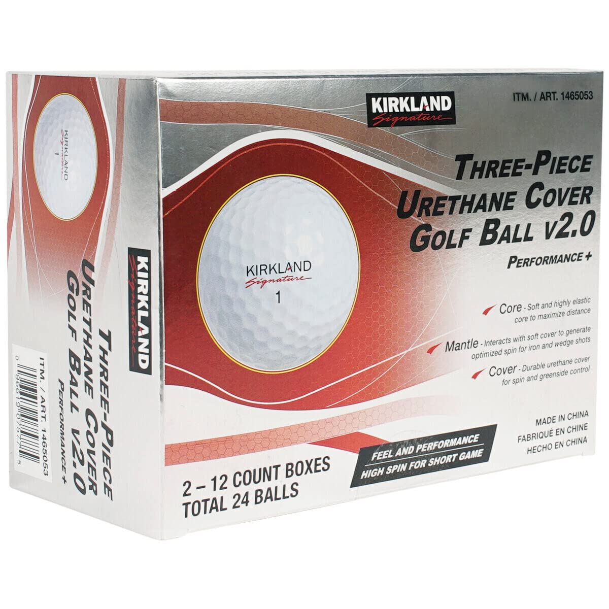 Kirkland Golf Ball v2.0 (Total of 24 Balls)